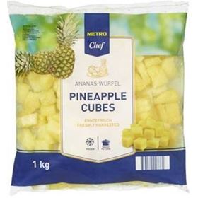 METRO CHEF ANANAS GEFRORENE WÜRFEL 1 KG