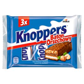 KNOPPERS NUT BAR 120G (3 X 40G)