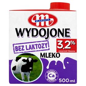 MLEKOVITA LAKTOSEFREIE MILCH 3,2 % 500 ML 12 STK