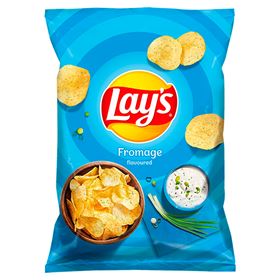 LAY'S KARTOFFELCHIPS, FRISCHKÄSEGESCHMACK MIT KRÄUTERN, 40 G