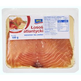 ARO KALTGERÄUCHERTER LACHS 100 G