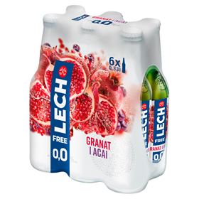 LECHFREIES ALKOHOLFREIES BIER Granatapfel & ACAI 330 ML 6 FLASCHEN