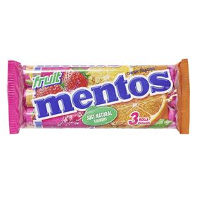 MENTOS FRUCHT-KAUBOGEN 38 G 3 STÜCK