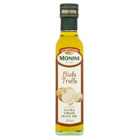 MONINI AROMATISIERTES OLIVENÖL EXTRA VERGINE, Geschmack mit weißem Trüffel, 250 ml