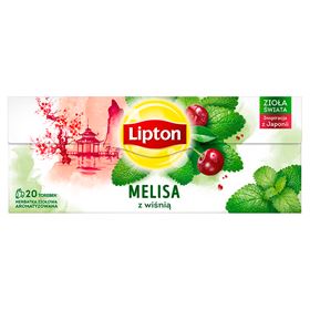 LIPTON KRÄUTERTEE EXPRESS MELISSA MIT KIRSCH 20 BEUTEL