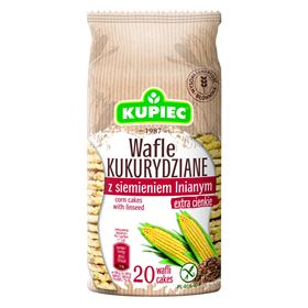 BUYER MAIS-Waffeln mit Leinsamen 105 G