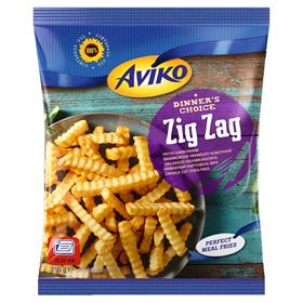 AVIKO ZIG ZAG CORRULED FRITTS FÜR DEN OFEN 750 G