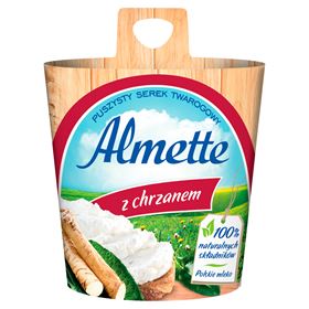 ALMETTE FLAUSCHIGER HÜTTENKÄSE MIT MEERRETISCH 150 G