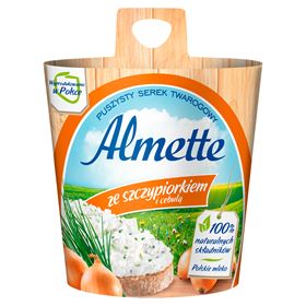 ALMETTE FLAUSCHIGER HÜTTENKÄSE MIT SCHNITTLAUCH UND ZWIEBEL 150 G