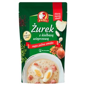 WIR ESSEN ŻUREK MIT SCHWEINEWURST 450 G 6 STÜCK