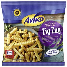 AVIKO ZIG ZAG CORRULIERTE FRITES 2,5 KG