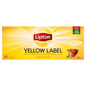 LIPTON YELLOW LABEL SCHWARZTEE 50 G (25 BEUTEL)