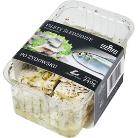 ADMIRAŁ JÜDISCHE HERINGSFILETS 240 G