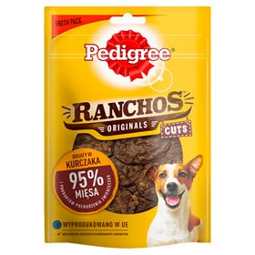 PEDIGREE RANCHOS ORIGINALS CUTS LECKEREIEN FÜR HUNDE MIT HUHN 65G 6 STÜCK