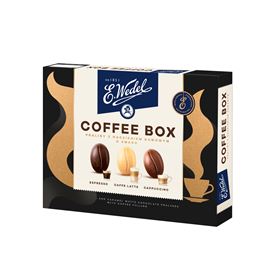 E.WEDEL PRALINY KAFFEE BOX 100 G 12 STK