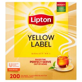 LIPTON YELLOW LABEL SCHWARZTEE 400 G (200 BEUTEL)