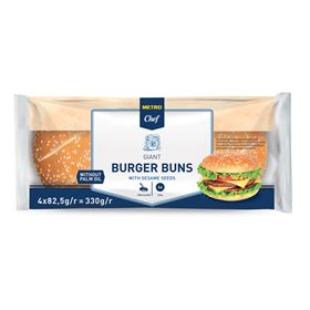 METRO CHEF VOLLKORN-BURGER-BUN 330 G