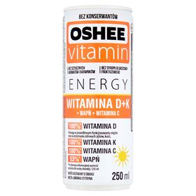 OSHEE VITAMIN ENERGY CARBON DRINK VITAMIN D+K 250 ML 6 STK