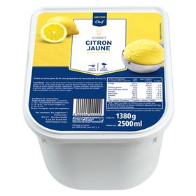 METRO CHEF ZITRONENSORBET 2,5 L