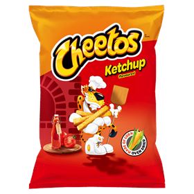 CHEETOS XL KETCHUP GESCHMACK 150 G 14 STÜCK