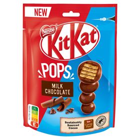 KITKAT POPS Krokantwaffel in Milchschokolade 140 g