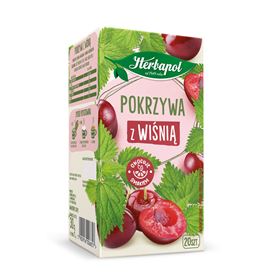 BIG-ACTIVE KRÄUTERFRÜCHTETEE BRENNNessel MIT KIRSCHE 30 G (20 X 1,5 G)