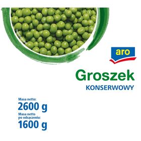 ARO ERBSEN IN DER DOSE 2/6/1,6 KG