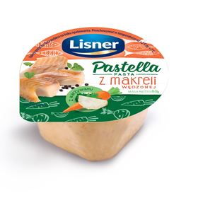 LISNER PASTELLA GERÄUCHERTE MAKREEL-PASTE 80 G