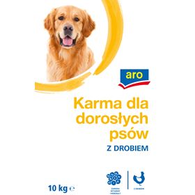 ARO KOMPLETTES TROCKENFUTTER MIT GEFLÜGEL FÜR ERWACHSENE HUNDE 10 KG