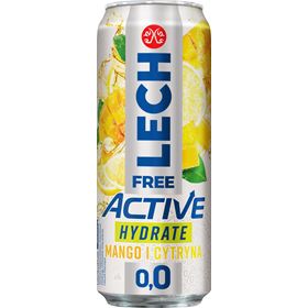 LECH FREE ACTIVE MANGO ALKOHOLFREIES BIER 500 ML 4 DOSEN