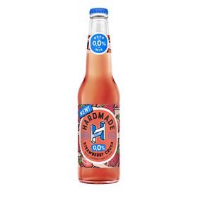 HARDMADE STRAWBERRY CRUSH ALKOHOLFREIES BIER MIT LIMONADE, 400 ML 18 FLASCHEN