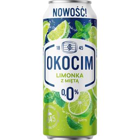 OKOCIM 0% LIME MINT ALKOHOLFREIES BIER 500 ML 4 DOSEN