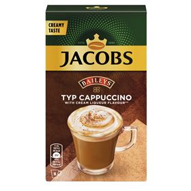 JACOBS LÖSLICHES KAFFEEGETRÄNK BAILEYS TYP CAPPUCCINO LIKÖR GESCHMACK 92 G (8 X 11,5 G)