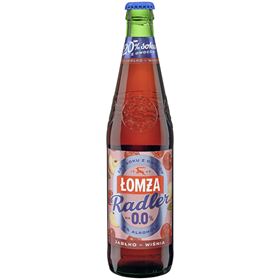 Łomża Apfel-Kirsche 0,0 % alkoholfreies Bier 500 ml 20 Stück