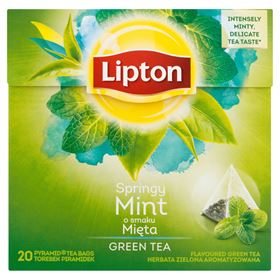 LIPTON GRÜNER TEE MIT MINZE-AROMA, 32 G (20 BEUTEL)