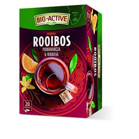 BIG-ACTIVE ROOIBOS TEE ORANGE & VANILLE 30 G (20 X 1,5 G)