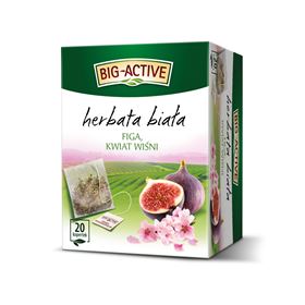 BIG-ACTIVE TEE WEIßE FEIGE KIRSCHBLÜTE 30 G (20 X 1,5 G) 12 STÜCK