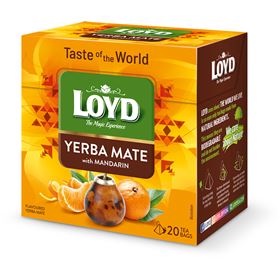 LOYD YERBA MATE GESCHMACK MANDARINE 34 (20 X 1,7 G)