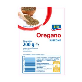 ARO GETROCKNETES OREGANO 200G