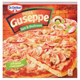 DR.OETKER GUSEPPE PIZZA MIT SCHINKEN UND PILZEN 425 G