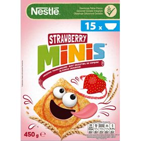 NESTLÉ ERDBEER MINIS GETREIDE 450G