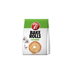 7DAYS BAKE ROLLS BROT CRIPS MIT GETROCKNETEM KNOBLAUCH 150 G 12 STÜCK