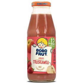 BOBO FRUT FRUCHTNEKTAR APFEL ERDBEERE NACH 12 MONATEN 300 ML 12 STK