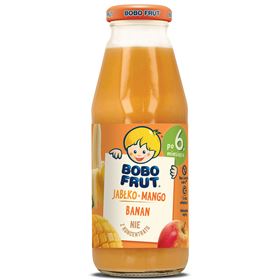 BOBO FRUT FRUCHT NEKTAR APFEL MANGO BANANE NACH 6 MONATEN 300 ML 12 STK