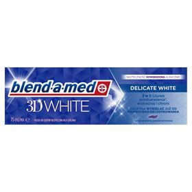 BLEND-A-MED 3D WHITE ZARTE WEISSE ZAHNPASTA 75ML