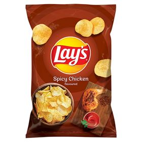 LAY'S SPICY CHICKEN POTATO CHIPS 130 G