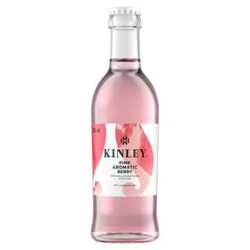 KINLEY PINK AROMATIC BERRY CARBON DRINK 24X250 ML FLASCHE 24 STÜCK