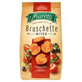 MARETTI GEBACKENE RINGE TOMATEN OLIVEN OREGANO GESCHMACK 70 G