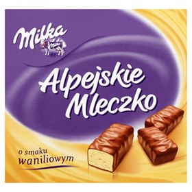 MILKA Alpenmilchschaum mit Vanillegeschmack 330 g