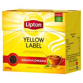 LIPTON YELLOW LABEL granulierter schwarzer Tee 100 g